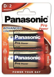 Panasonic Elem, D góliát, 2 db, PANASONIC "Pro power (LR20PPG-2BP/LR20PPG/2BP) - kreativjatek
