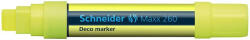 Schneider Krétamarker, 5-15 mm, SCHNEIDER "Maxx 260", sárga (126005) - kreativjatek
