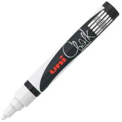 uni Chalk Marker Pen PWE-5M Medium Bullet Tip - White (2UPWE5MFEH)