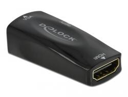 Delock HDMI-A Anya - VGA Anya Adapter Audió Funkcióval