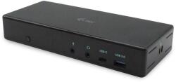 i-tec USB-C Quattro 4x Display Dokkoló Állomás 2x DP 2x HDMI LAN Audio Power Delivery 85 W - Stacja dokująca (C31QUATTRODOCKPD)