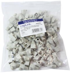 LogiLink MANSON mufe RJ-45 LOGILINK pt. cablu UTP, FTP, SFTP, RJ-45 (T), plastic, 100 buc, gri, "MP0005 (MP0005) - vexio