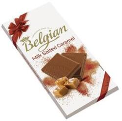 The Belgian Csokoládé BELGIAN Milk Salted Caramel sós karamellás tejcsokoládé 100 g (14.01974)