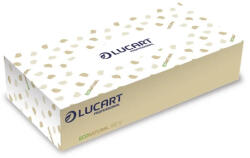 Lucart újrahasznosított, dobozos kozmetikai kendő - 2 rétegű, 100 db (EcoNatural 100 V)