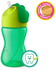 Philips Hrneček s ohebným brčkem 300 ml chlapec+dárek PETITE&MARS Miska 6m+
