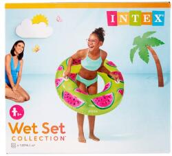 Intex Wet Set Collection tropikus gyümölcsös nagyméretű felfújható gyűrű 1, 07 m
