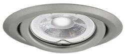 Kanlux Szpot lámpatest álmennyezeti MR16 1x 50W 12V AC/DC GX5.3 króm-ház acél ARGUS CT-2115-C/M KANLUX (331)