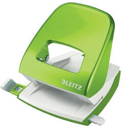 Leitz Lyukasztó, kétlyukú, 30 lap, LEITZ "Nexxt Wow", zöld