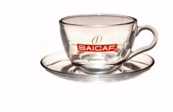 Saicaf Logózott - Csésze Cappuccino üveg