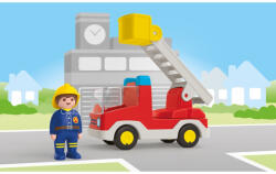 Playmobil Junior - Camion cu pompier (PM71683)