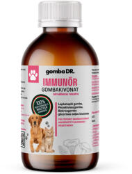  gomba DR. IMMUNŐR folyékony gombakivonat kutyák és macskák részére 100ml - pegazusallatpatika