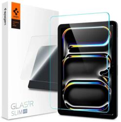 Spigen AGL07787 Apple iPad Pro 11 (2024) Spigen GlastR Slim HD edzett üveg képernyővédő fólia, felhelyezést segítő kerettel, átlátszó (AGL07787) (AGL07787)