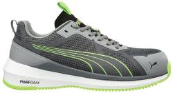 PUMA Slide Grey/Green S1PS ESD FO HRO SR munkavédelmi cipő (PUM-645010-39)