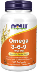 NOW Omega 3-6-9 1000 mg 100 comprimate