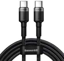 Baseus CATKLF-ALG1 Adat- és töltőkábel, USB Type-C / USB Type-C, 100W, 2 m, szürke