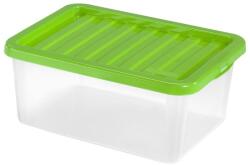 Heidrun Quasar átlátszó tárolódoboz 13L tetővel (401627)