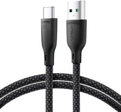 JOYROOM Multi-Color Series USB-A - USB-C kábel 100W gyors átvitel 1m fekete (JR-S-A34-BLK)