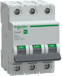 Schneider Electric Schneider Easy9 Pro kismegszakító 3P B 63A (EZ9F27363) (EZ9F27363)