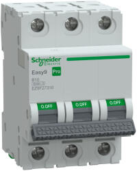 Schneider Electric Schneider Easy9 Pro kismegszakító 3P B 10A (EZ9F27310) (EZ9F27310)