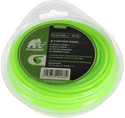 15 méter Damil 2.4mm kerek 15 méter MAMMUT bliszteres (M20008)
