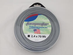  Damil 2.4mm szögletes 70 méter alu olasz (FIN-T-2-4-0-5-A-B)