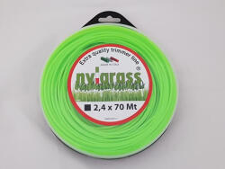 70 méter Damil 2.4mm szögletes 70 méter olasz (FIN-T-2-4-0-5-SZ-B)