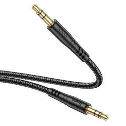 hoco. Cablu Audio 3.5mm - 3.5mm HOCO UPA24, 1m, Negru - gsmnet