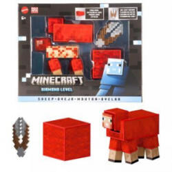 Mattel Minecraft: Diamond Level bárány figura - 14 cm (JCV22) (JCV22)