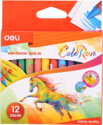 Deli Creioane cerate Deli DLEC20800, 12 culori (DLEC20800)
