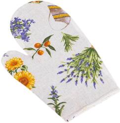 BELLATEX Ema 28 × 18 cm 66/561, levendula, teáskannával (11194)