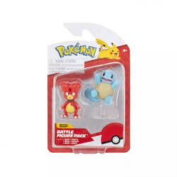 Jazwares Pokémon: 2 db-os figura csomag - Magby, Squirtle (PKW3581) (PKW3581)