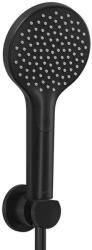 Kludi Set duș Kludi DIVE X, pară duș 1 jet, suport și furtun 125 cm, negru mat (6985039-00) - e-baie