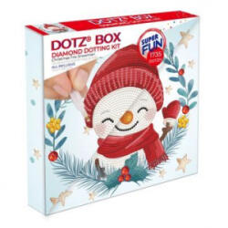 Diamond Dotz : Dotz Box képkészítő készlet - Hóember (DBX. 057) (DBX.057)