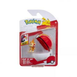 Jazwares Pokémon: Clip 'N Go figuracsomag - Chimchar Repeat Ball (PKW3640) (PKW3640)