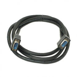  OEM VGA M/M video jelkábel 3m fekete (XVQKABMM3) (XVQKABMM3)