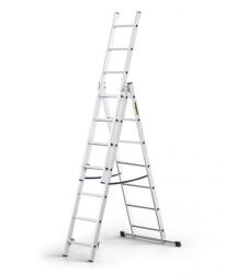 IRIS BEST DRABEST HOME 3x7 lépcsős multifunkcionális alumínium létra, kitolható, összecsukható, EN 131 - officedepot
