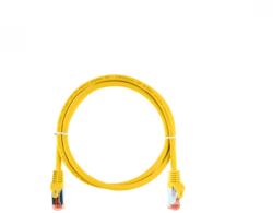NIKOMAX Essential Series S/FTP Cat6a RJ45 Patch Kábel 10 m - Sárga