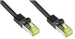 Good Connections 8070R-030S S/FTP CAT7 RJ45 Patch Kábel 3 m - Fekete