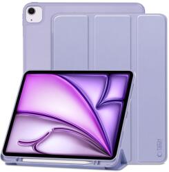Tablettok iPad Air 13 2024, 13 Col - Lila Smart Case, Ceruza Tartóval