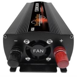 Houli Power Inverter инвертор на напрежение от 12V на 230V, 1300W/2600W, чиста синусоида, 1 контакт (HPZD0013U 12V/50Hz/230V/EU)