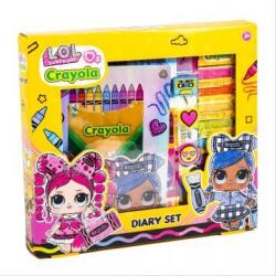 RMS L. O. L. x Crayola: Set jurnal creativ