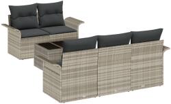 vidaXL Градински Софа Комплект 6 бр. 5-Брой места (3353911)