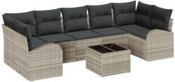 vidaXL Градински Софа Комплект 8 бр. 7-Брой места (3354631)