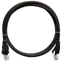 NIKOMAX Essential Series S/FTP Cat6a RJ45 Patch Kábel 20 m - Fekete