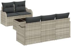 vidaXL Градински Софа Комплект 6 бр. 5-Брой места (3354251)