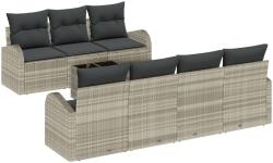 vidaXL Градински Софа Комплект 8 бр. 7-Брой места (3354621)