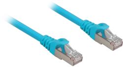 Sharkoon S/FTP Cat6a Patch Kábel 3 m - Kék