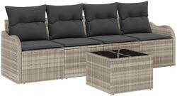 vidaXL Градински Софа Комплект 5 бр. 4-Брой места (3354241)