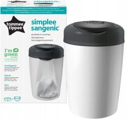Tommee Tippee Simplee White pelenkakosár betét cserélhető (5010415700315)