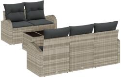 vidaXL Градински Софа Комплект 6 бр. 5-Брой места (3354591)